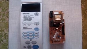 Микроволновая печь LG MB-3944X  ремонт панели управления