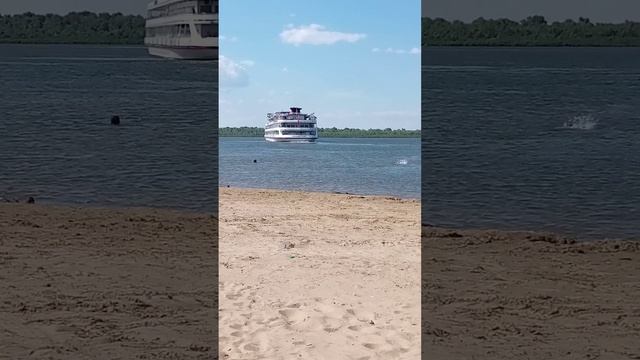 Теплоход отьехав поплыл по форватеру.18.07.23 смотреть онлайн