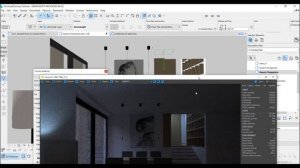 Archicad + Corona Render Plugin. Timelapse Normal Speed in description
