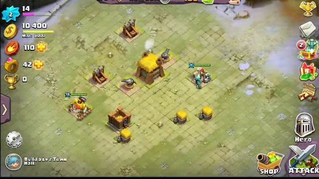 обзор игры Clash of Lords2 на андроид смотреть онлайн