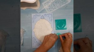 Шкатулка "Милая цветочница". Декорирую с использованием молдов. Начало.