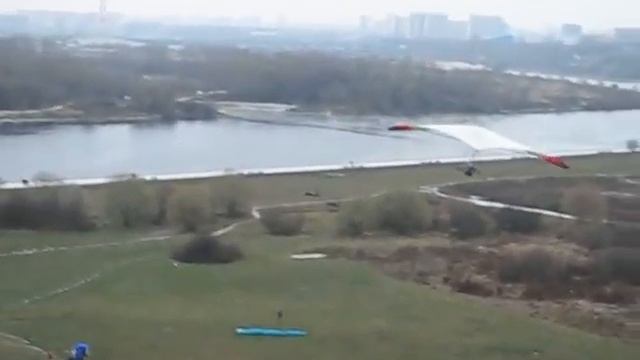 Полёт на дельтаплане Спираль в Коломенском парке