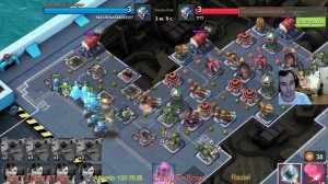 Boom Beach Бум Бич Развиваем базу с нуля (часть 296)