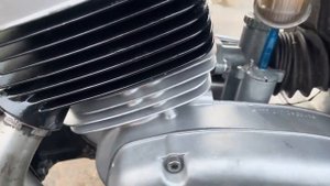 Двигатель Чезет (CZ 472.6) тест 10.10.2023 после ремонта (г. Санкт-Петербург)