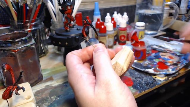 Painting Warhammer 40kTyranid Hive Tyrant - What's on the Bench Episode 14 blending flesh highlight смотреть онлайн