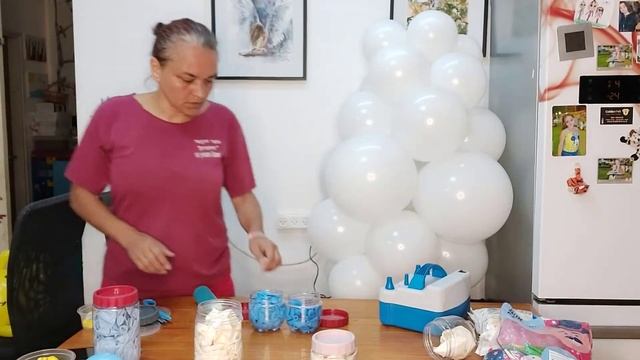 Делаем облако из воздушных шаров своими руками смотреть онлайн