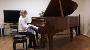 Г.Ф.Гендель "Сарабанда с вариациями" из сюиты d-moll. Исполняет Матвеева Вера