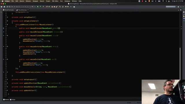 Java Mouse Listeners – смотреть онлайн видео от Java | Механика в ...