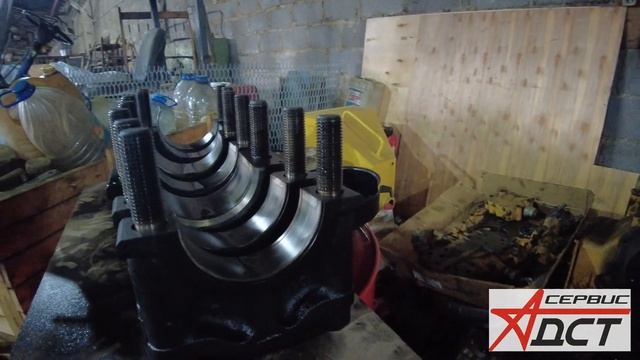 Рабочие будни А сервис ДСТ ремонт кпп Komatsu