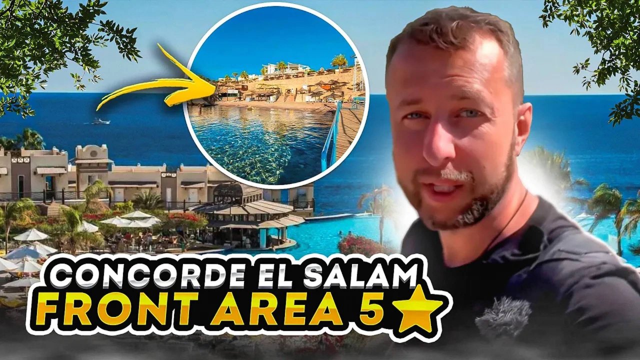 Concorde el salam 5⭐️. Шаркс Бей. Египет, Шарм-Эль-Шейх. Обзор Павла Георгиева.