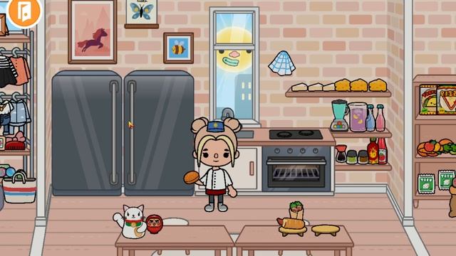 Готовим бесплатную еду в тока боке смотреть онлайн