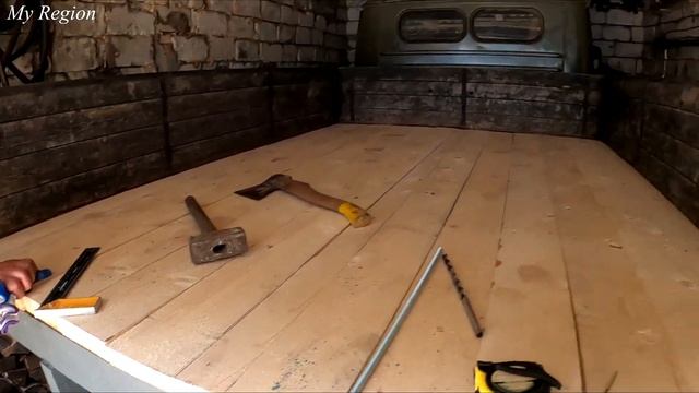 Уаз головастик, он же 452Д. Закончили делать кузов. смотреть онлайн