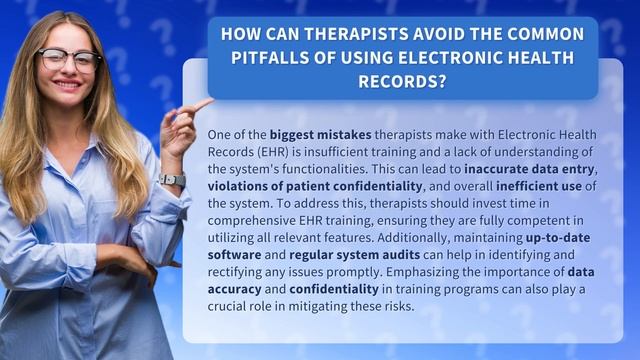 How Can Therapists Avoid the Common Pitfalls of Using Electronic Health Records? смотреть онлайн