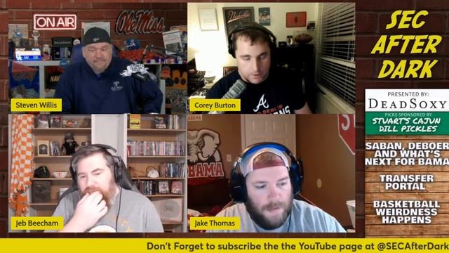 JAKE's TAKE on Saban, Deboer and Bama | SEC HOOPS | SEC After Dark presented by DeadSoxy смотреть онлайн