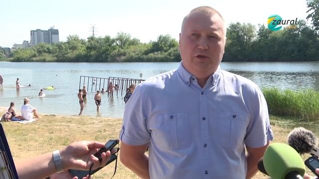 Санпатруль оценил состояние пляжей города Кургана их безопасность и благоустройство