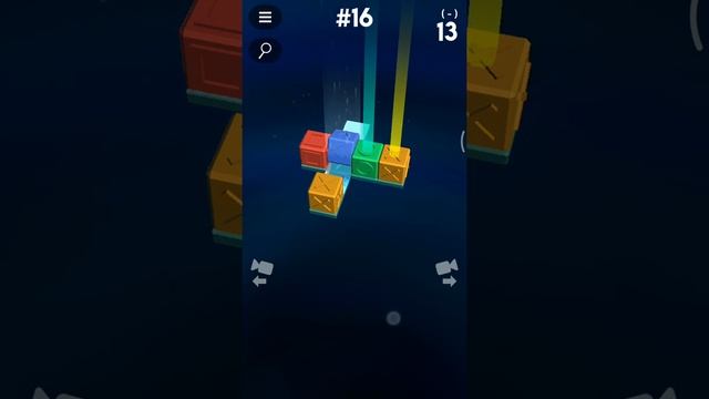 Cubor Level 16 ,3 star walkthrough