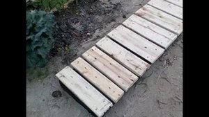 Дорожки на даче своими руками