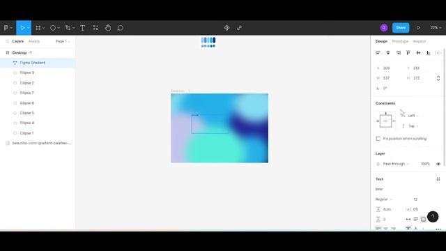 Animated gradient effect in Figma just in 5 min