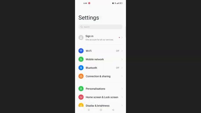 Oppo A54 Download App  Add To Home Screen Problem Solve
