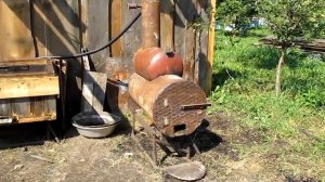 Первый воск после запуска парогенератора