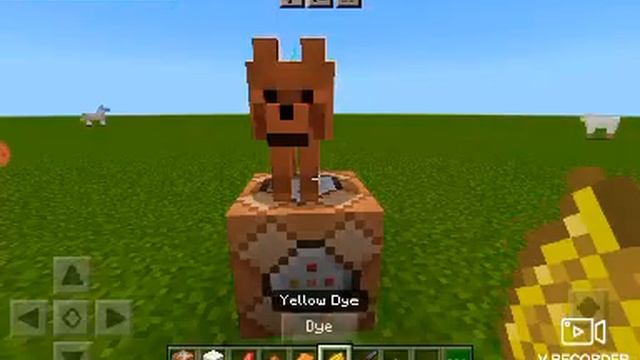 Как сделать собаку такое может быть одним цветом и её можно перекрашивать в Майнкрафт смотреть онлайн
