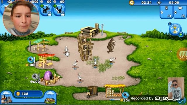 Играю в игру Весёлая ферма free 1# смотреть онлайн