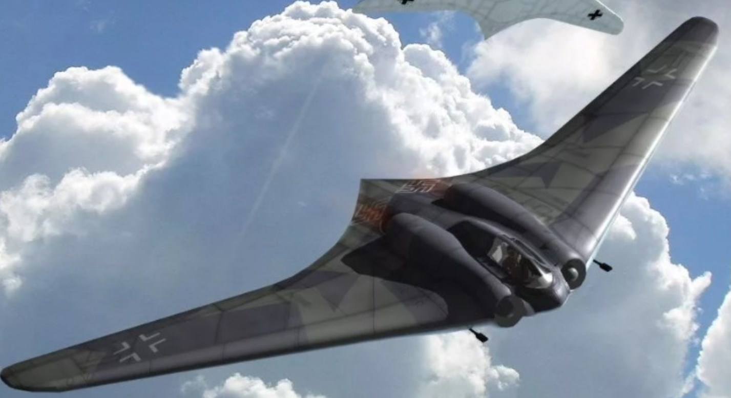 Ho 229. Самолет Horten ho 229. Horten ho 229 стелс-бомбардировщик. Немецкий истребитель Horten 229. Ho 229 летающее крыло.