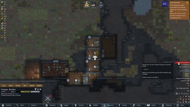 Let's Play Random Rimworld! Ep. 5 - Winter is Coming