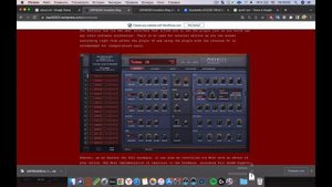 OSIRUS эмулятор железного синтезатора VIRUS B/C. Как установить.