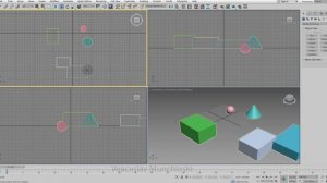 Уроки 3ds MAX. Создание группы объектов. Объединение объектов в 3ds Max.