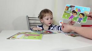 "Веселые липучки" игра с мамой