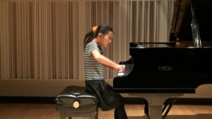 Chopin Mazurka in B-flat Major Op. 7 No. 1 by Grace Zhou (8 yr)