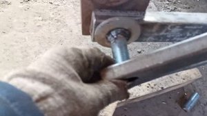 Продолжение изготовления задней навески на гусиничный минитрактор.