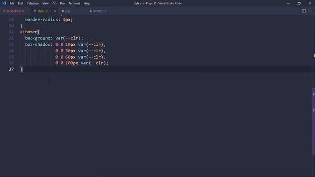 CSS Animated Buttons With Hover Effects | HTML Button Animation