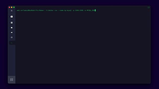 2. Запуск базы данных mysql в Docker смотреть онлайн