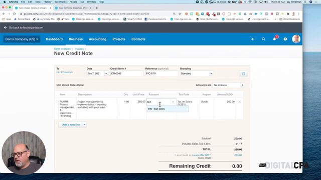 Write off an uncollectible invoice or bad debt in Xero смотреть онлайн