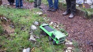 RC Trail Truck MAN KAT1 8x8 im RC Truck Trial Parcour zur deutschen Meisterschaft in Brechen