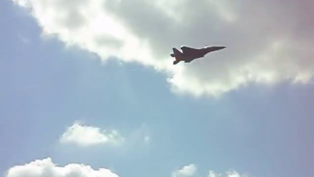 F-15 скорость 1000 км/ч - МАКС 2011 смотреть онлайн