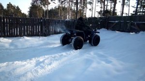 Квадроцикл 4х4 своими руками.