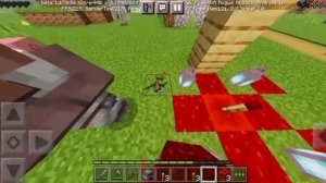 ?нашёл страшного жителя в майнкрафт на сиде red villager!