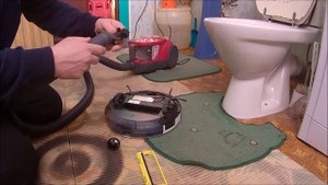 ILIFE A40 чистка робота пылесоса.