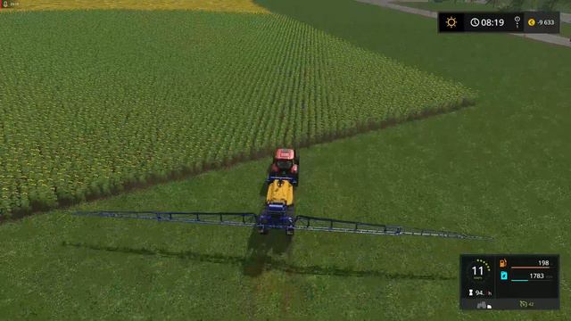 Farming Simulator 17 ➣ Прохождение • Sosnovka. Часть 525. Удобрение своего поля с Подсолнухами смотреть онлайн