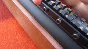 "Вебер" 4*21 на МР 515С. Сползание прицела.