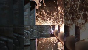 пилотная дуга на бюджетном плазморезе АВРОРА ДЖЕТ 40