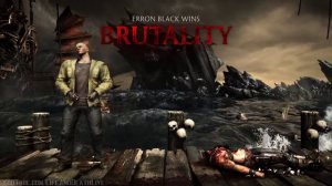 Mortal Kombat X - Jason/Erron Black UNMASKED Mesh Swap Intro, X Ray, Victory Pose, Fatalities