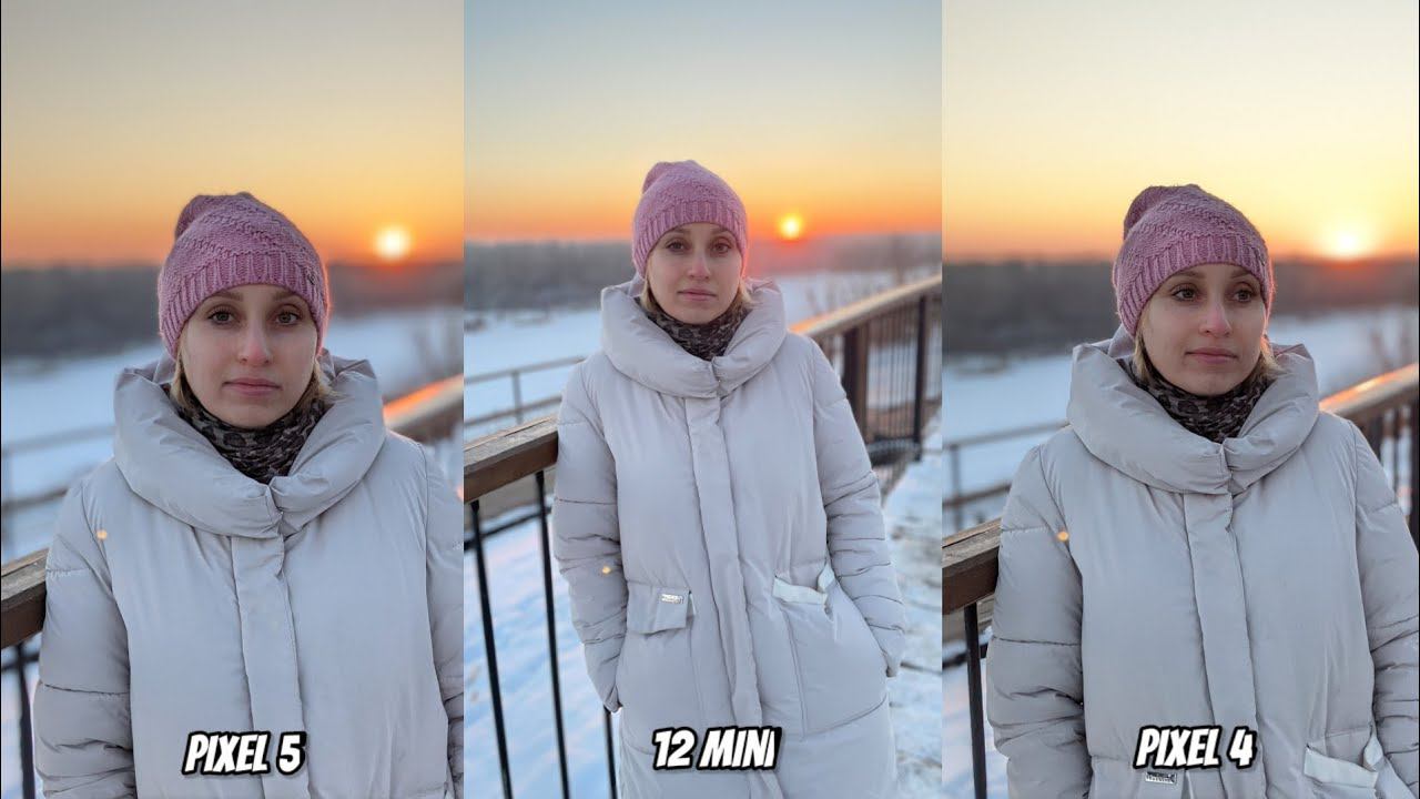 Pixel 5 vs IPhone 12 mini vs Pixel 4. Сравнение по фоточасти!