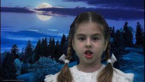 Стихотворение Сергея Есенина "Ночь" в исполнении ученицы 2А класса Дружининой Елизаветы
