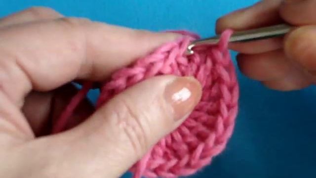 Вязание крючком - Урок 123 Круглая пуговица смотреть онлайн