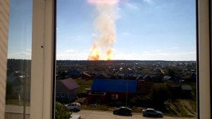 Взрыв на газопроводе в Пермском крае