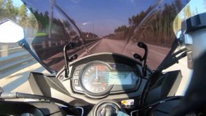 260 км/ч!!! Максималка Kawasaki Z1000 SX !!! Воронеж !!!